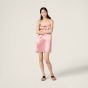 MIU MIU Satin mini-dress