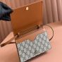 Gucci GG Emblem super mini shoulder bag
