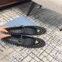 Prada Suede ballerinas with crystals