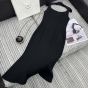 Prada Embroidered cady dress