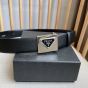 Prada Saffiano leather belt