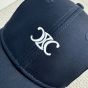 Celine triomphe baseball cap in cotton