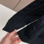 Celine triomphe cardigan in cable-knit cashmere