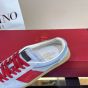 Valentino UPVILLAGE LOW TOP SNEAKER IN SPLIT LEATHER AND CALFSKIN NAPPA