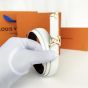 Pretty LV Enamel 20mm Reversible Belt