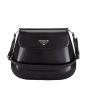 Medium Prada Cleo brushed leather shoulder bag