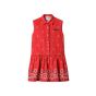 MIU MIU Slubbed poplin mini-dress