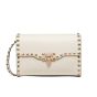 Valentino SMALL ROCKSTUD GRAINY CALFSKIN CROSSBODY BAG