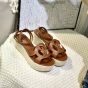 LV Isola Wedge Sandal