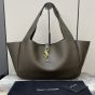 YSL LE 5 À 7 BEA IN GRAINED LEATHER