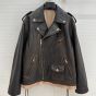 MIU MIU Nappa leather biker jacket