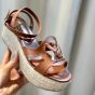 LV Isola Wedge Sandal