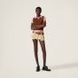 MIU MIU Cashmere and wool polo sweater