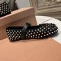 MIU MIU Leather ballerinas
