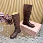 MIU MIU Leather boots
