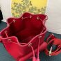 VALENTINO GARAVANI LOCÒ CALFSKIN BUCKET BAG