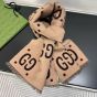 Gucci GG jacquard wool silk scarf