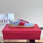 Valentino UPVILLAGE LOW TOP SNEAKER IN SPLIT LEATHER AND CALFSKIN NAPPA