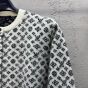 LV Monogram Brushed Knit Cardigan 