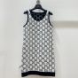 Gucci GG wool jacquard mini dress