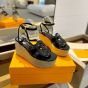 LV Isola Wedge Sandal