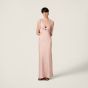 MIU MIU Long satin dress