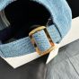 Celine TRIOMPHE BASEBALL CAP IN DENIM UNION WASH