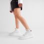 Prada Leather and shearling high-top sneakers