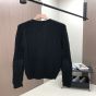 Celine triomphe cardigan in cable-knit cashmere