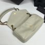 YSL Calypso small in plunged lambskin