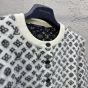 LV Monogram Brushed Knit Cardigan 
