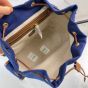 MIU MIU Canvas and leather backpack