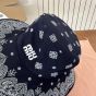 Miu Miu Printed cotton hat
