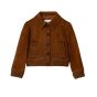 MIU MIU Cropped suede jacket