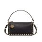 Valentino SMALL ROCKSTUD GRAINY CALFSKIN CROSSBODY BAG