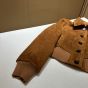 MIU MIU Cropped suede jacket