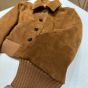 MIU MIU Cropped suede jacket