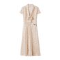MIU MIU Long crêpe de Chine dress