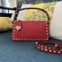 Valentino SMALL ROCKSTUD GRAINY CALFSKIN CROSSBODY BAG