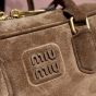 MIU MIU Arcadie suede bag