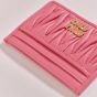 MIU MIU Matelassé nappa leather card holder