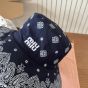 Miu Miu Printed cotton hat