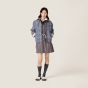 MIU MIU Checked fabric blouson jacket