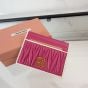 MIU MIU Matelassé nappa leather card holder
