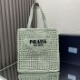 Prada Crochet tote bag