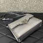 Valentino SMALL ROCKSTUD GRAINY METALLIC CALFSKIN CROSSBODY BAG