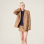 MIU MIU Single-breasted camel-hair jacket