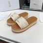 Dior iviera Dway Platform Slide