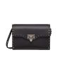 Valentino SMALL ROCKSTUD GRAINY CALFSKIN CROSSBODY BAG