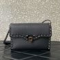 Valentino SMALL ROCKSTUD GRAINY CALFSKIN CROSSBODY BAG